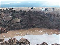 Peruvian crater